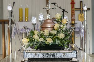 Wystrój ceremonii pogrzebowej